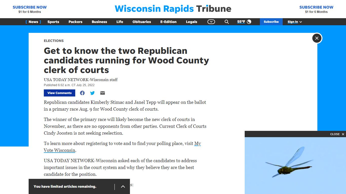 Kimberly Stimac, Janel Tepp running for Wood County clerk of courts